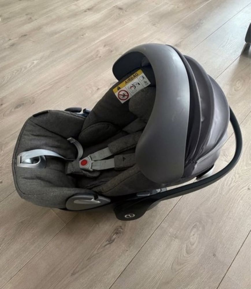 Fotelik cybex plus baza isofix rozkładany