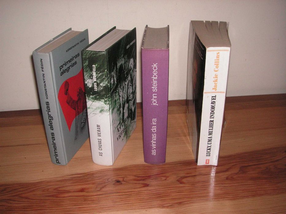Konstantin Fédin, Louis Bromfield, John Steinbeck e Jackie Collins