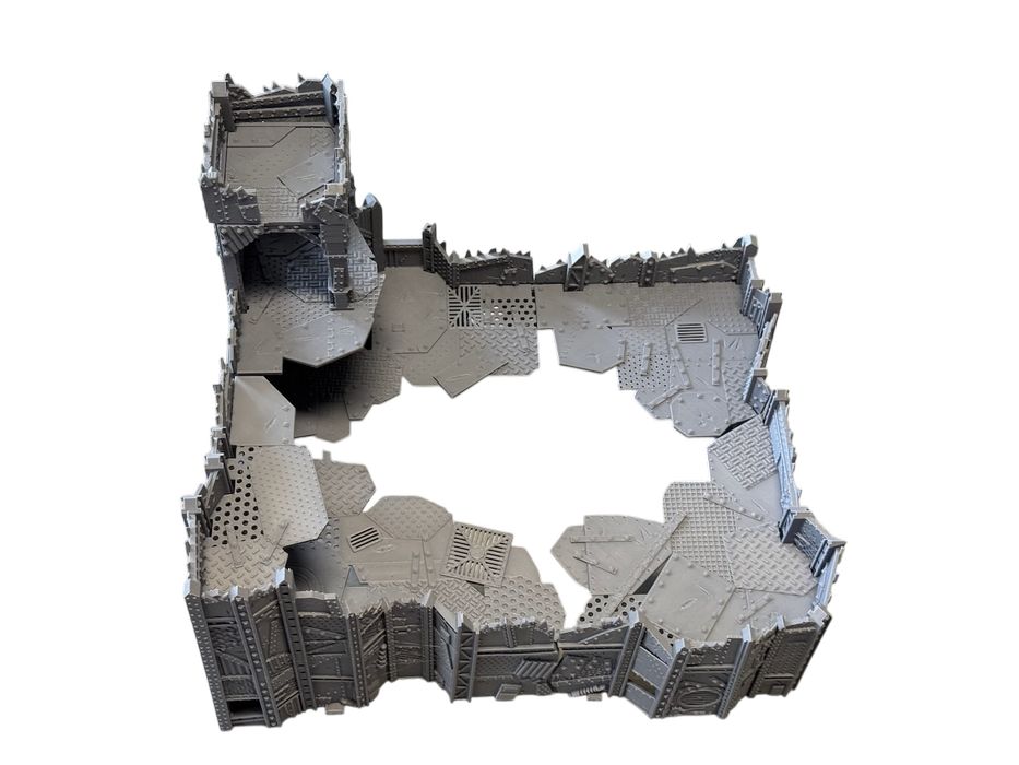 Orczy Bastion - duży kompleks, druk 3D do gier bitewnych