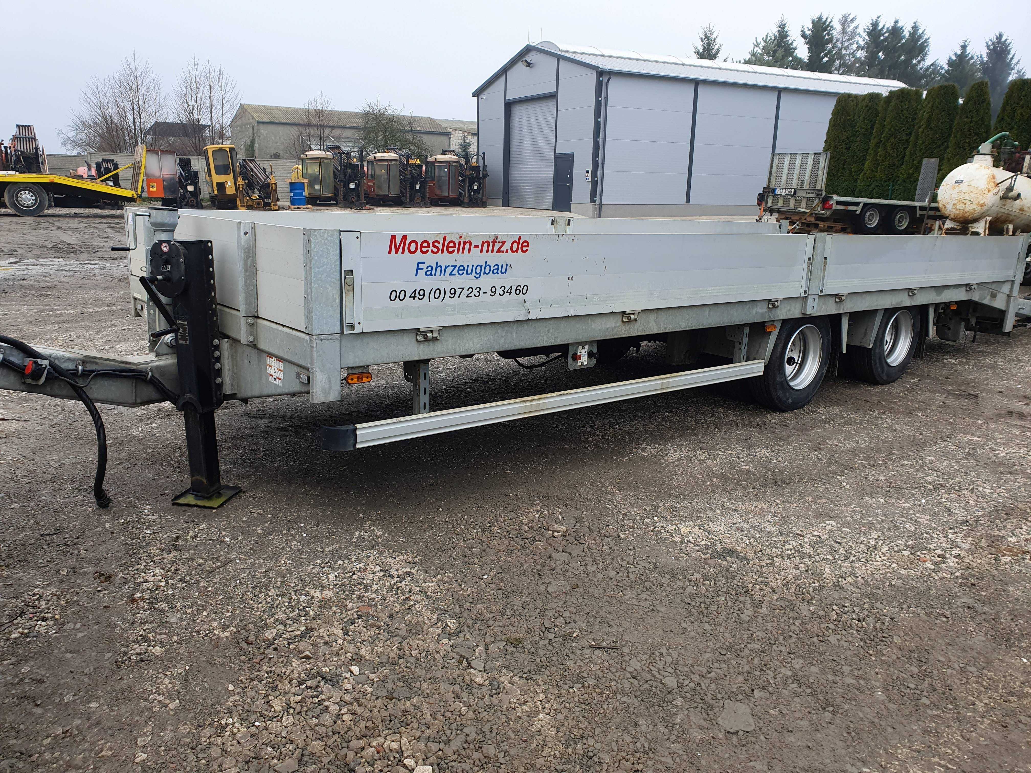 Przyczepa Niskopodwozie Tandem Najazdy Ditch Witch Vermeer