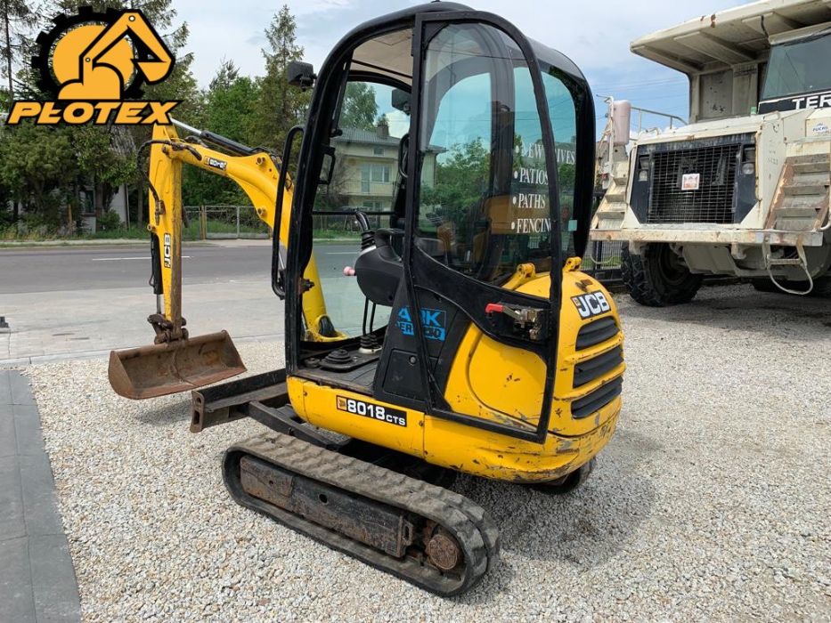 Minikoparka mini koparka JCB 8014 .8016 LEASING Złoczew PŁOTEX