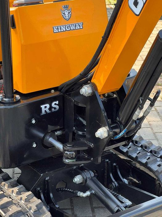 NOWA MiniKoparka 1000kg CARTER CT10 Ramię SKRĘTNE Stick Steer 3 łyżki