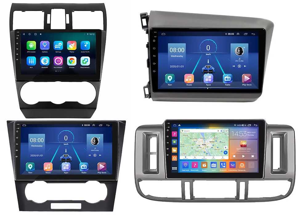 Магнітоли на Android для всіх марок та моделей авто! Додатки GPS WIFI