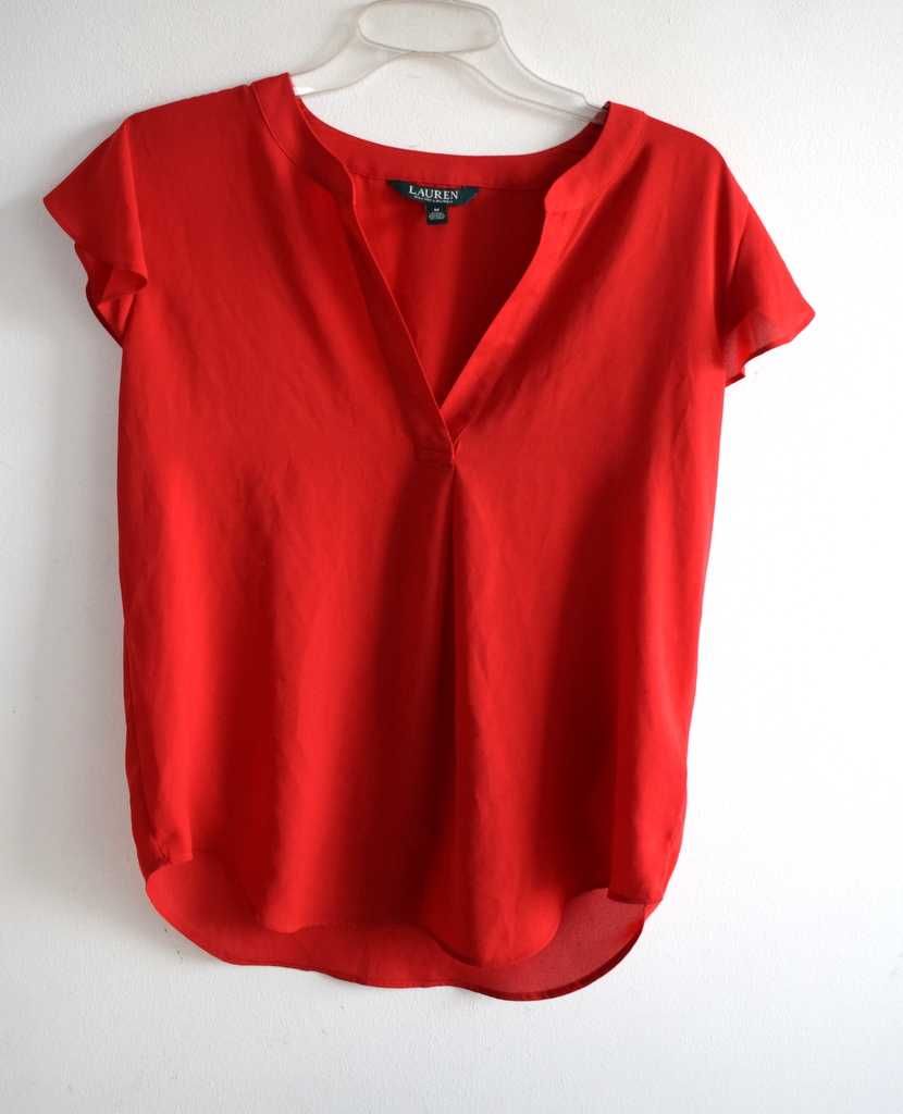 Ralph Lauren koszulka czerwona bluzka 38 m l