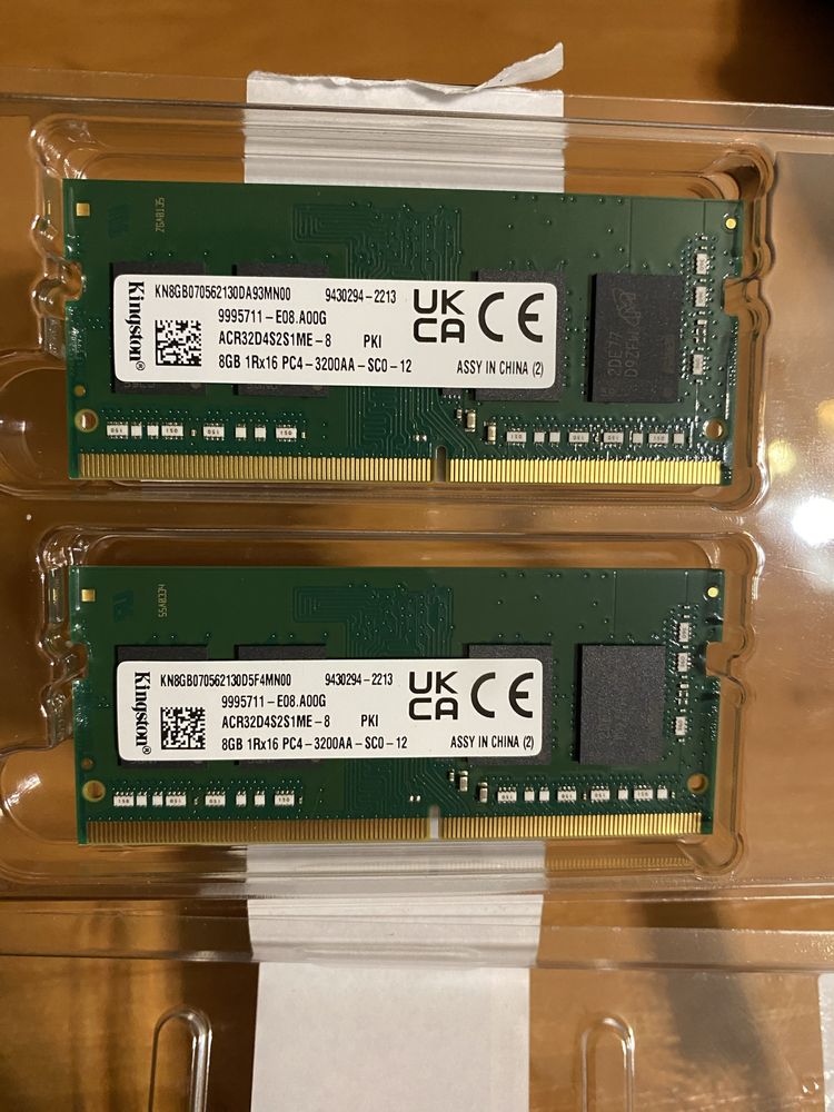 ОЗП Kingston 2х8Гб DDR4 3200MHz