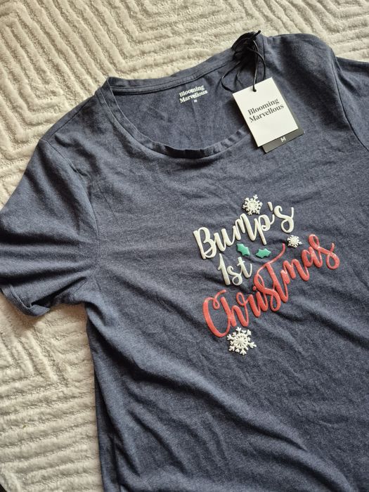 Świąteczna koszulka nocna dla przyszłej mamy, Blooming Marvellous,r.M