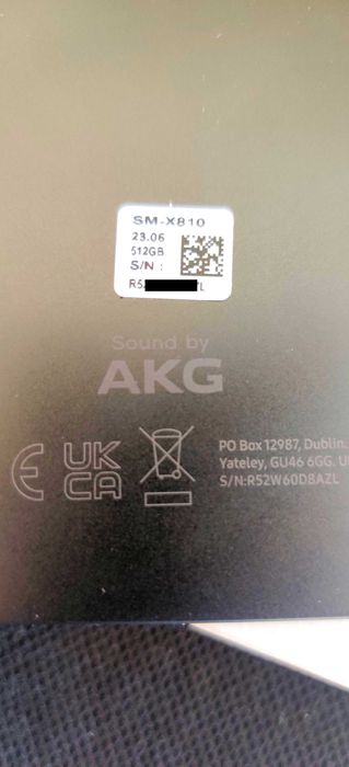 Samsung Galaxy Tab S9+ | 512GB impecável c/pequena linha verde no ecrã