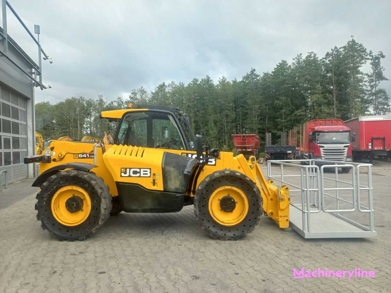 Ładowarka teleskopowa JCB 541-70  - wynajem ładowarki teleskopowej