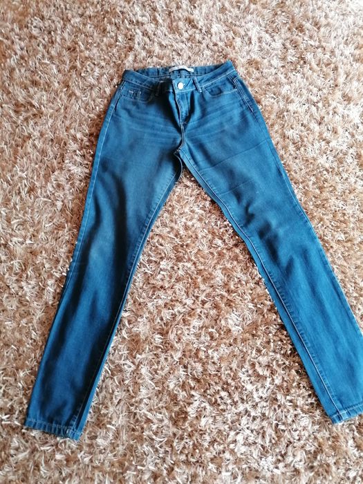 Calças de ganga  elásticas T 38, desde