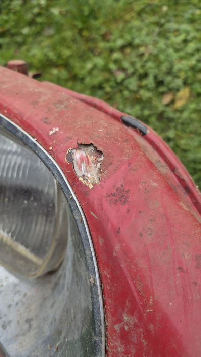 Atrapa grill, lampy zderzak do starego Citroen a AMI 1970