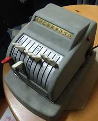 Máquina de contabilidade, muito antiga