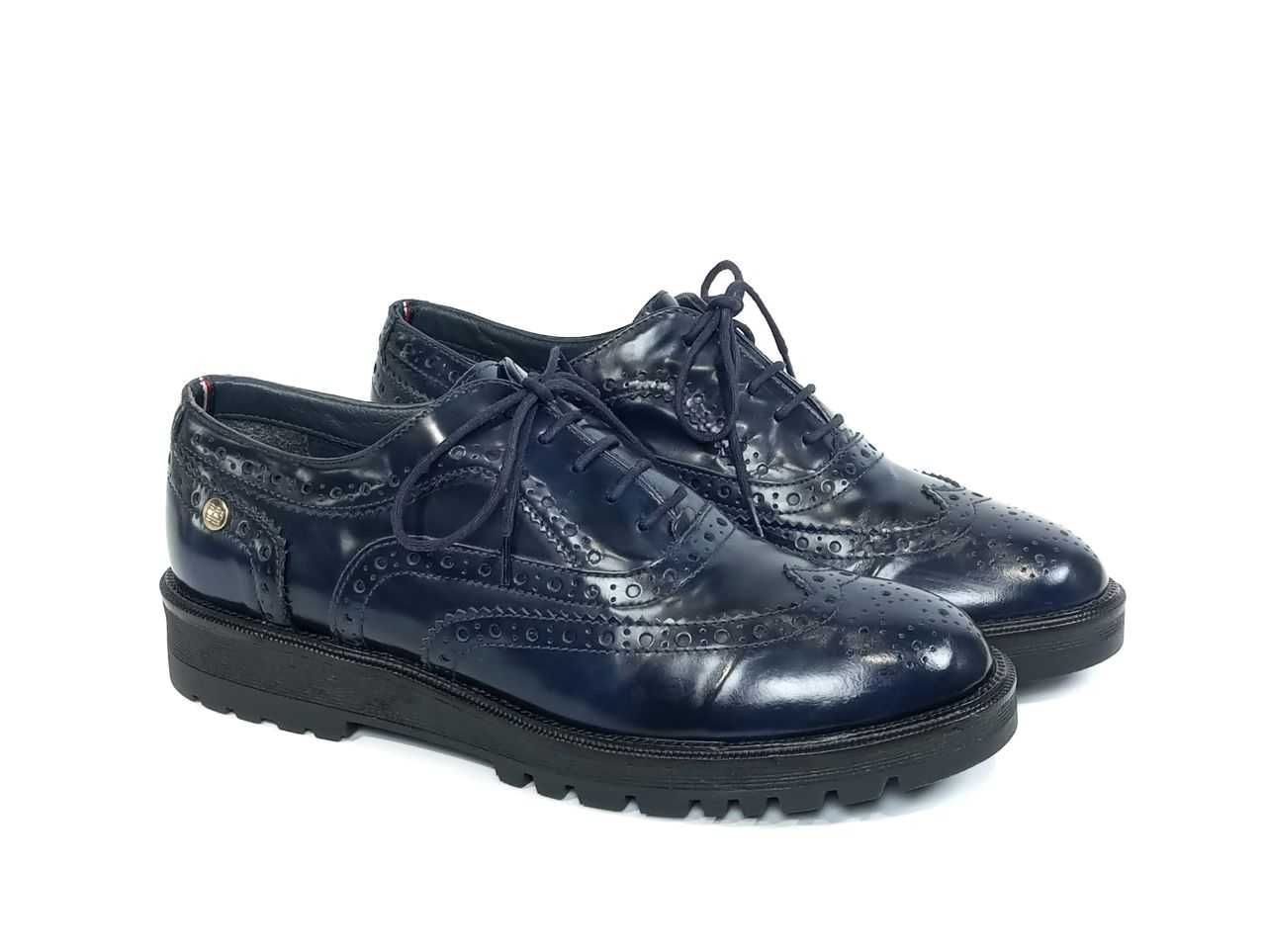 Кожаные женские туфли Tommy Hilfiger Oxfords Bessy Оригинал