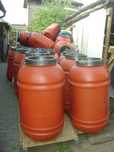 sprzedam beczki plastikowe po produktach spozywczych 220l-100zl
