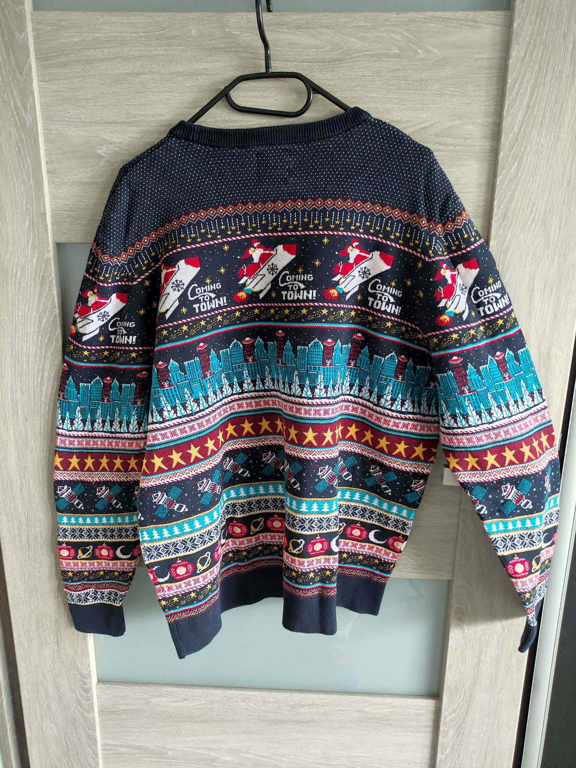 Sweter świąteczny George XL