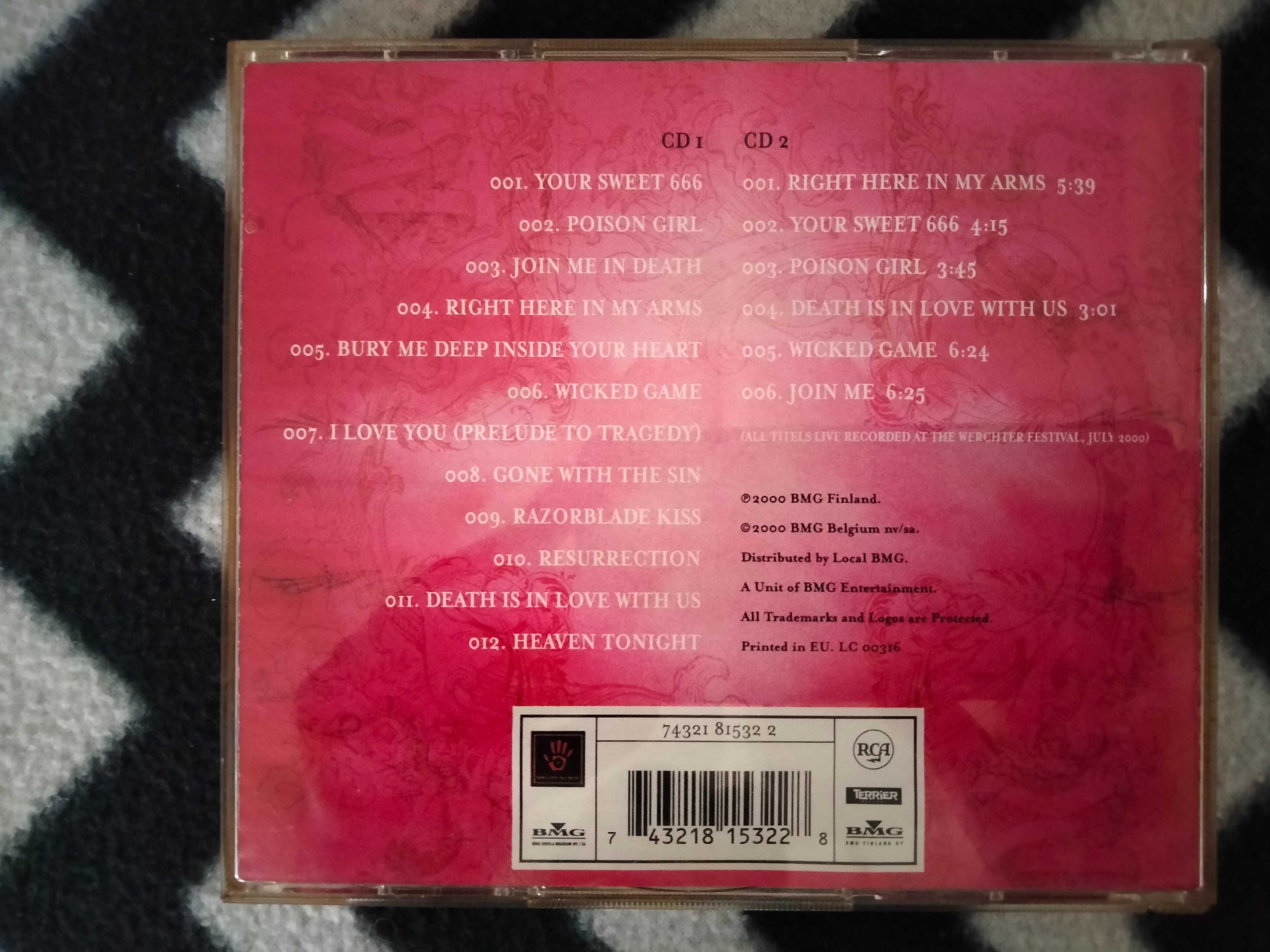 HIM - Razorblade Romance 2xCD Edição Limitada