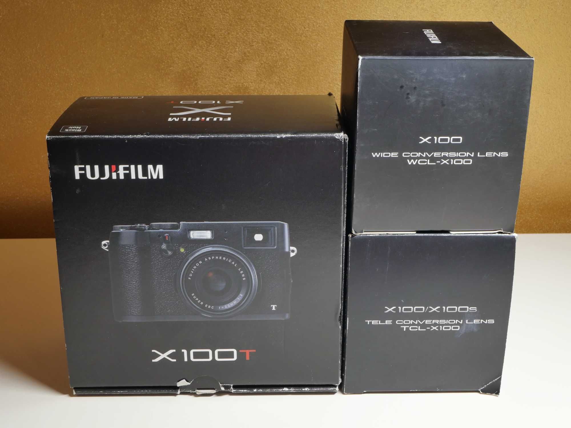 Fuji X100T Preta em Excelente Estado e com Acessórios