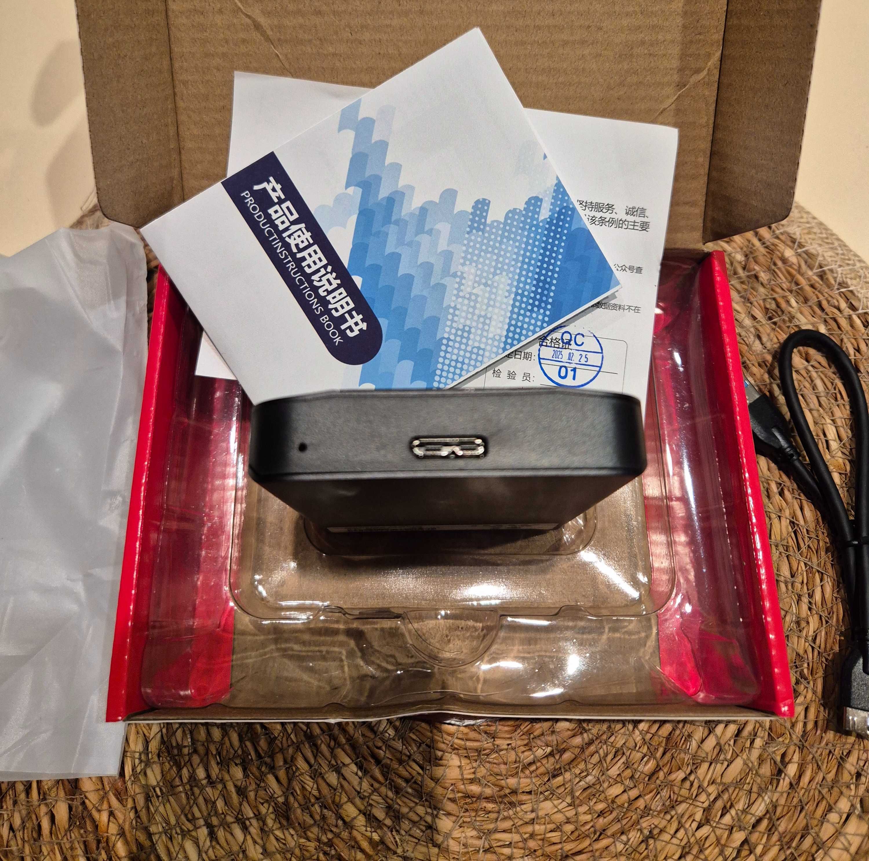 Зовнішній HDD 1TB | Новий | USB 3.0 | Wooking Famous | Опт/роздріб