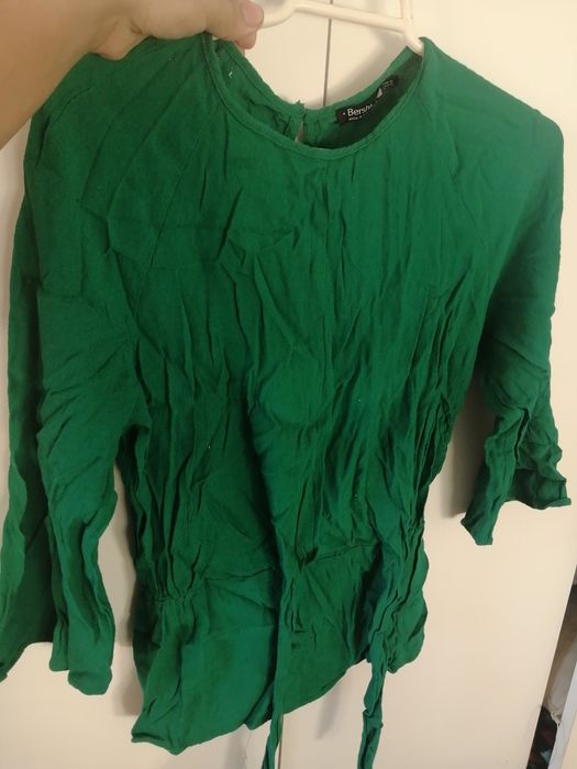 Camisola verde tamanho Xs