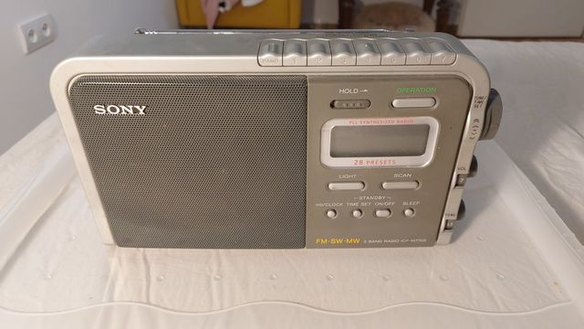 Radio Sony na baterie