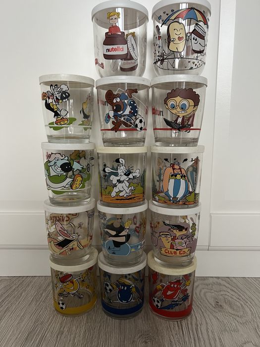 Szklanki Nutella zestaw