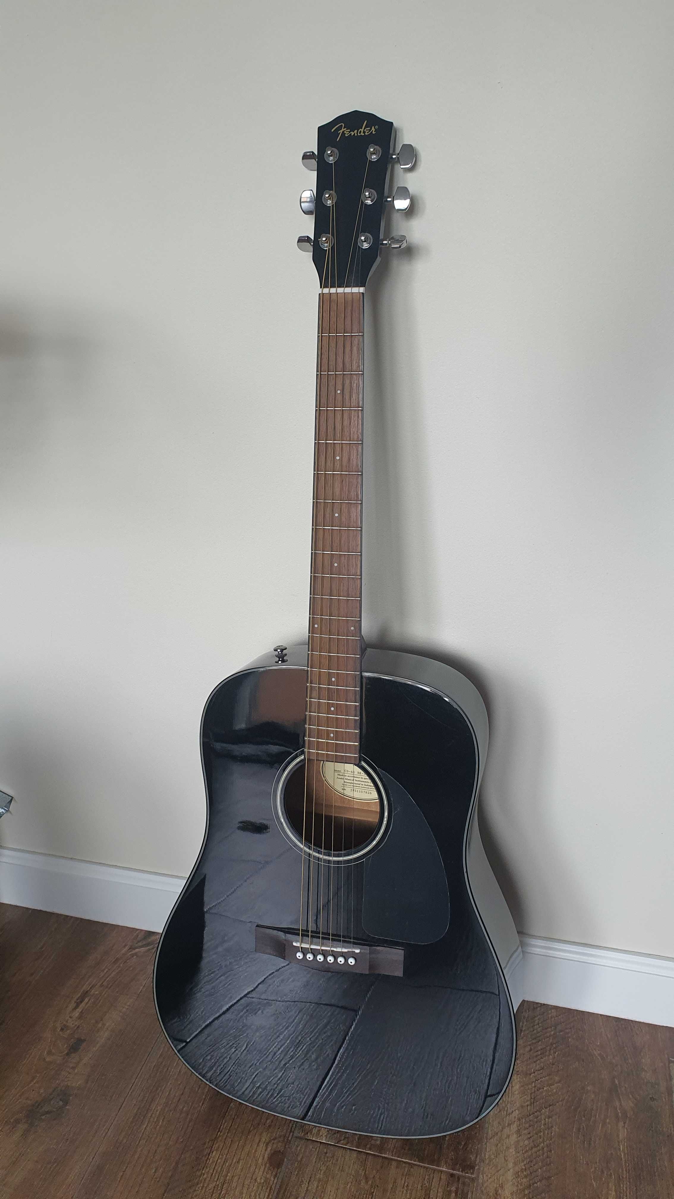Fender cd-60 bk-ds-v2 gitara akustyczna