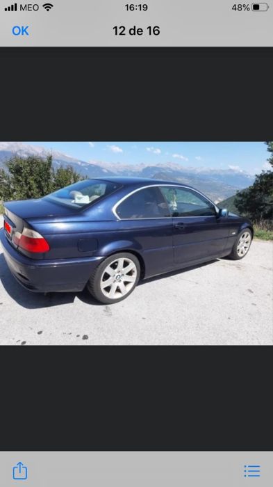 BMW e46 323i Coupé (Carro para peças)