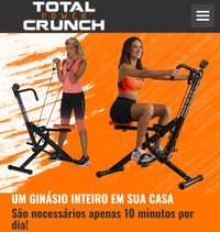 Máquina total power crunch nova + Ems gluteos, pernas,abdominais...