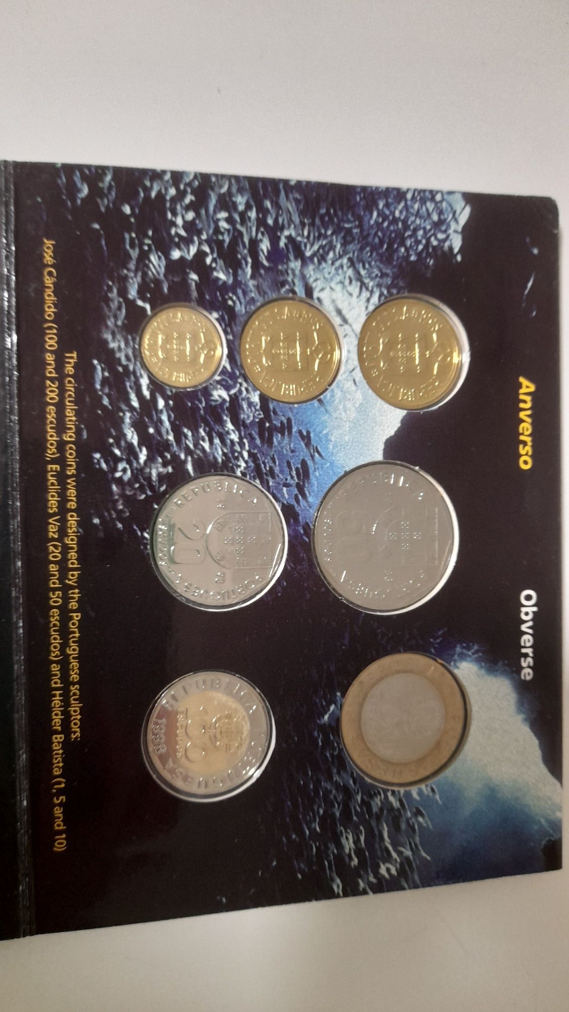 Coleção moedas Expo '98