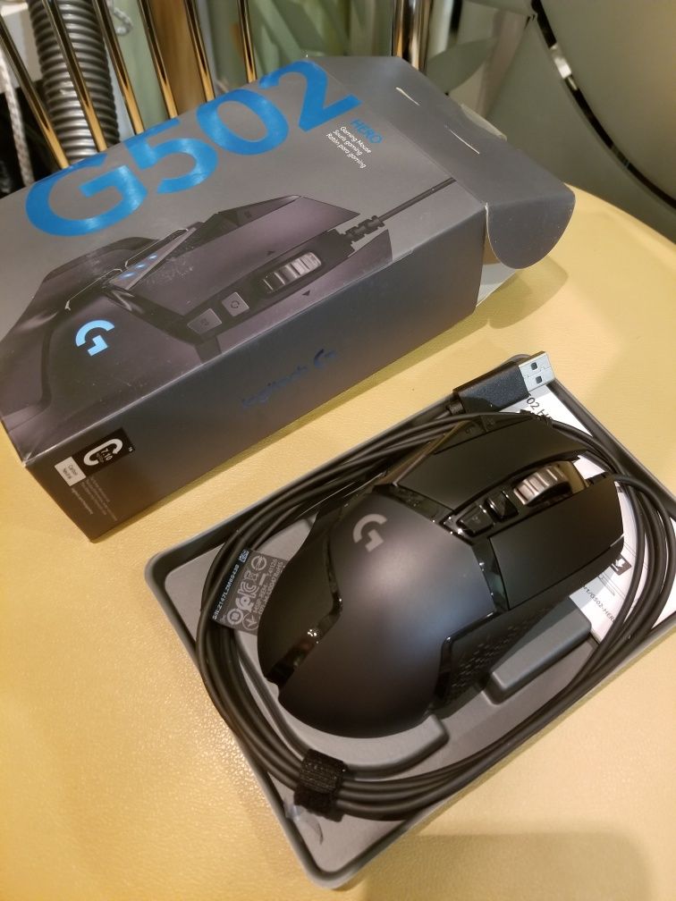 Нова геймерська мишка Logitech G502 Hero