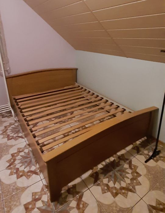 Łóżko drewniane - stelaż