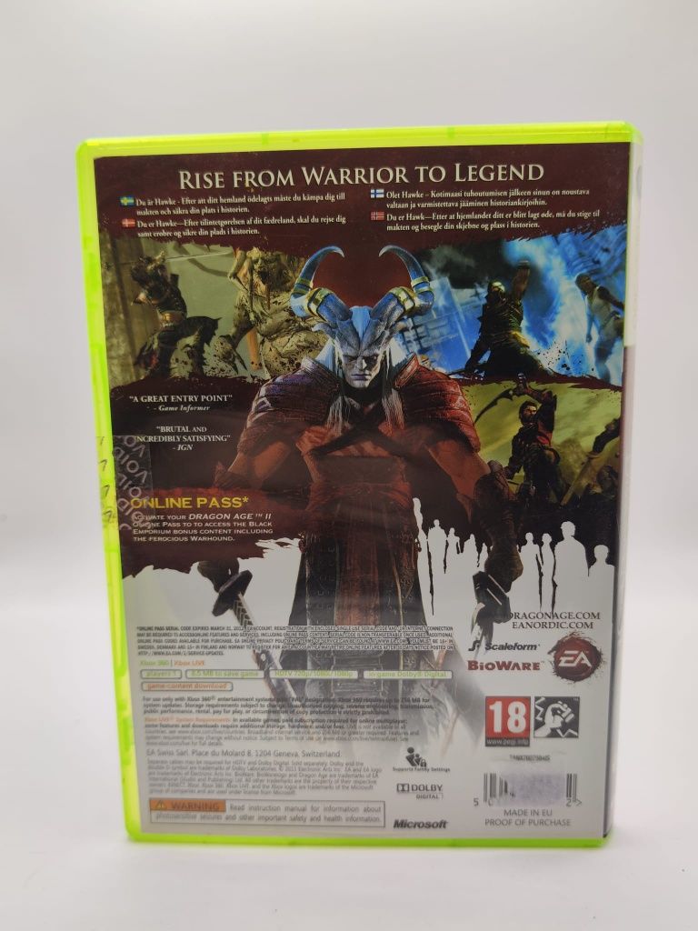 Dragon Age II Xbox nr 8266