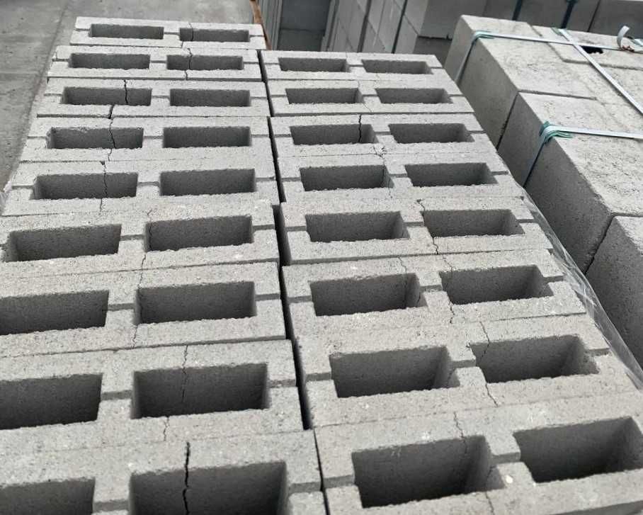 Ціни від виробника на бетонний шлакоблок 20,5*40,5*12,5. Кожанка
