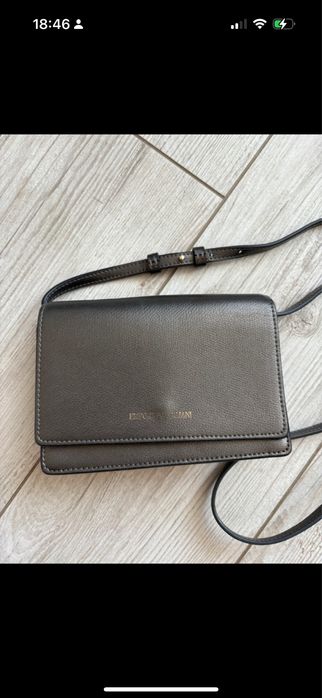 szara torebka emporio armani