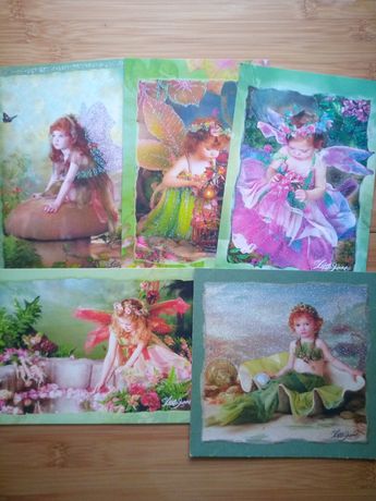 Колекція листівок з казковими дитячими портретами
