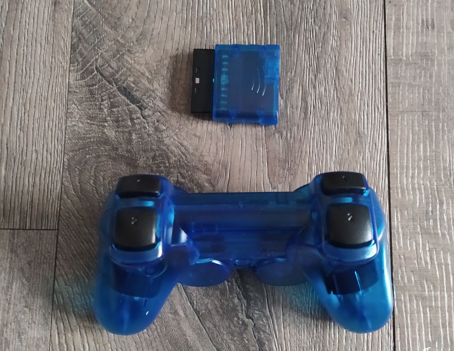Bezprzewodowy Pad PS2 Niebieski Nowy Wysyłka