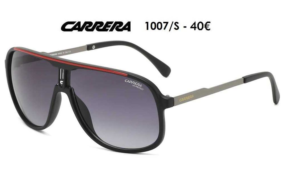 Óculos de sol Carrera estilo 1007/S - 4 cores disponíveis  NOVOS - 38€