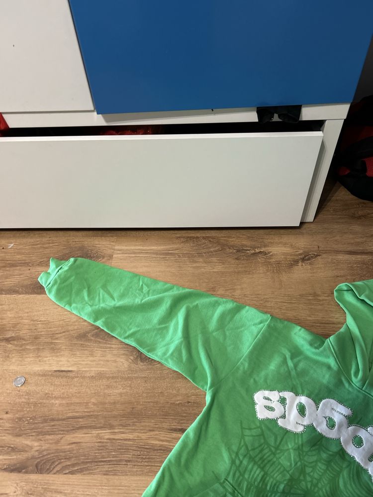 Bluza zielona sp5der