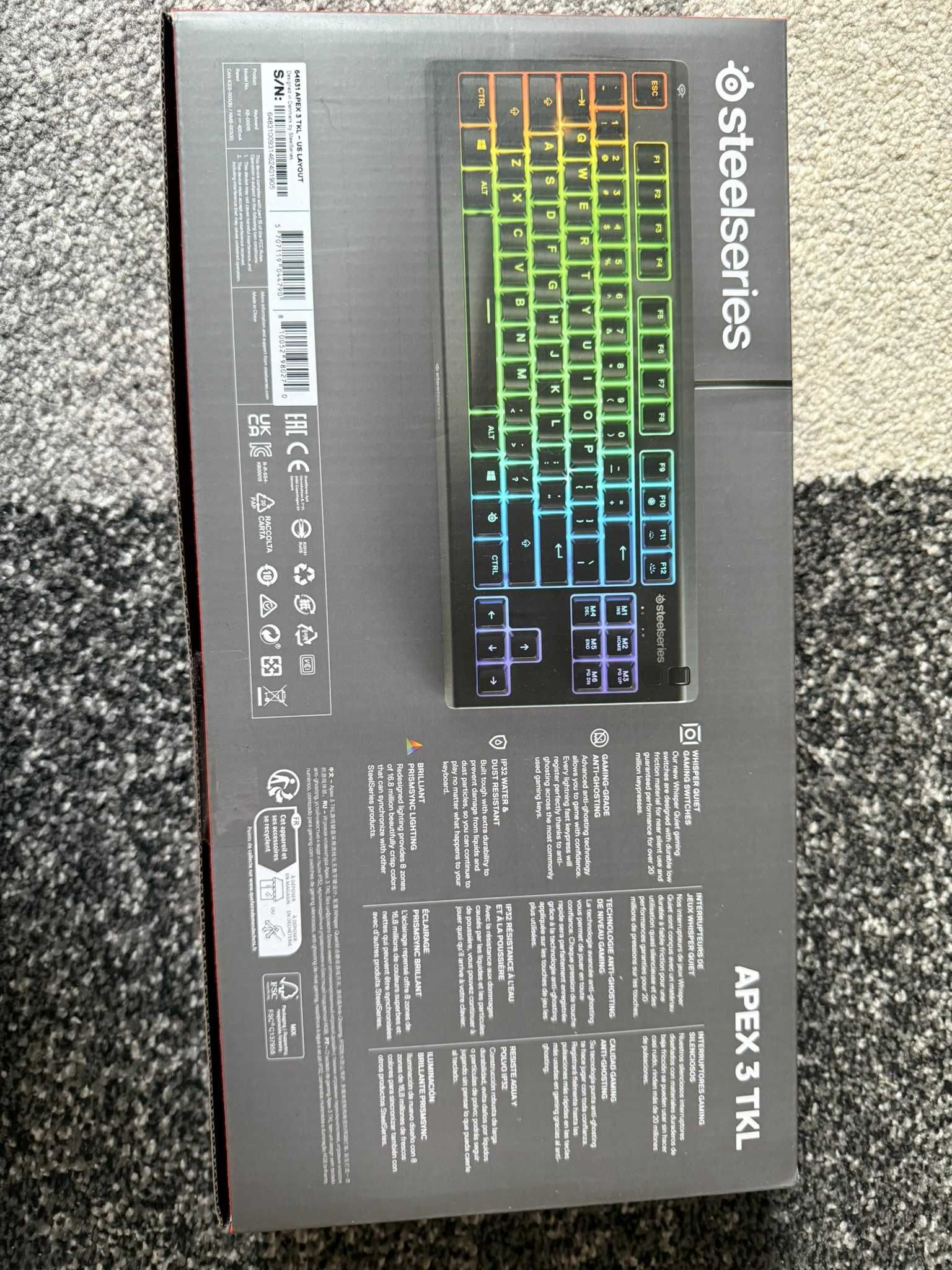 Klawiatura SteelSeries Apex 3 TKL