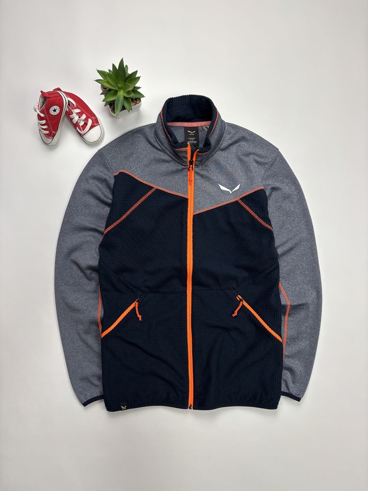 Толстовка флиска зипка Salewa Puez Hybrid originals оригинал size S, M