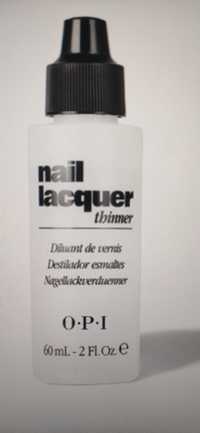 Rozcieńczalnik OPI Nail Lacquer Thinner 60 ml rozrzedza lakier bazę