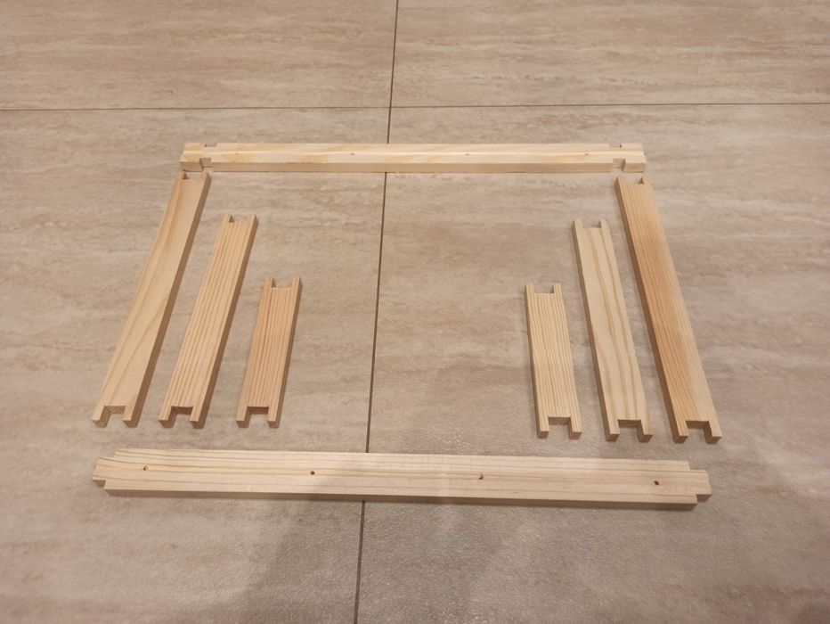 Ramka ramki wielkopolskie pszczele czopowane