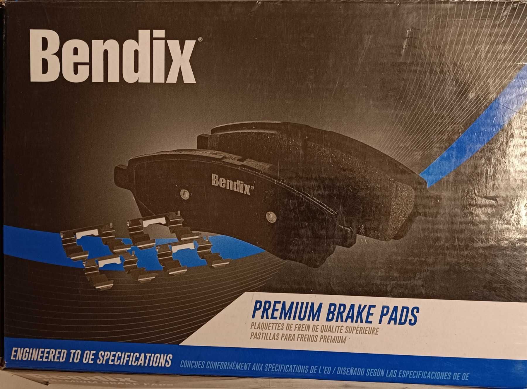 Колодки гальмівні передні дискові BENDIX SBC2173