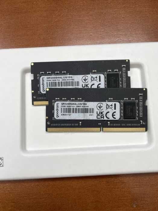 GOODRAM ZESTAW RAM 2x16GB=32GB DDR4 Sodimm 3200mhz Pamięć Laptop NOWE!