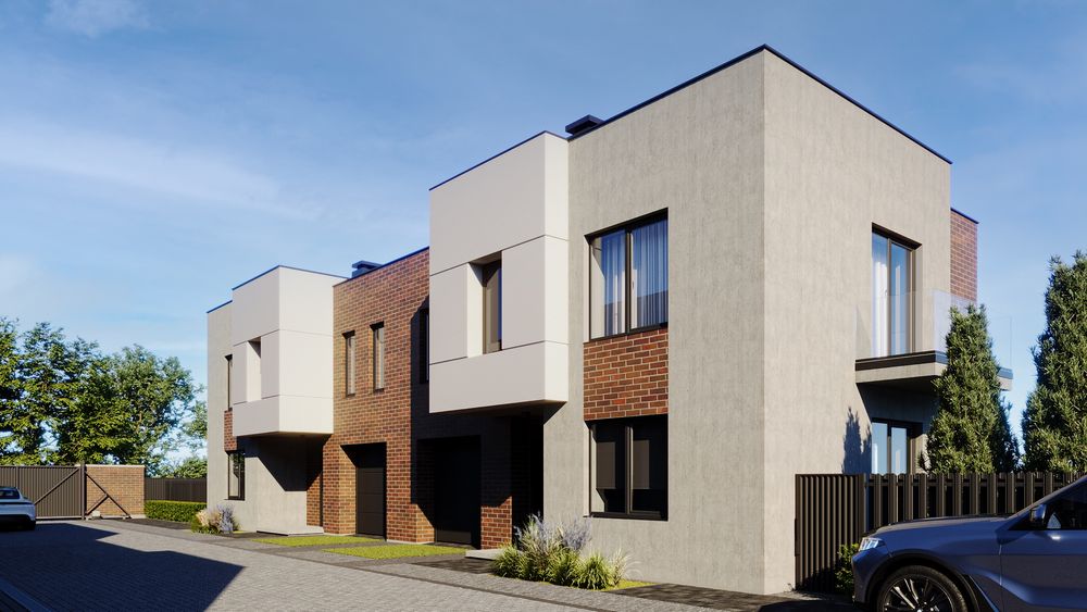 Таунхаус у Крихівцях 93.7 м² з власною ділянкою та розтермінуванням