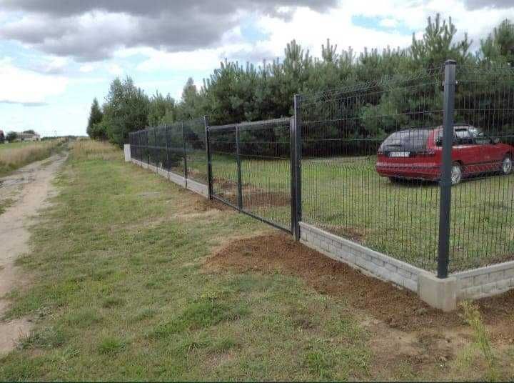 Montaż ogrodzeń panelowych siatki bram oraz furtek