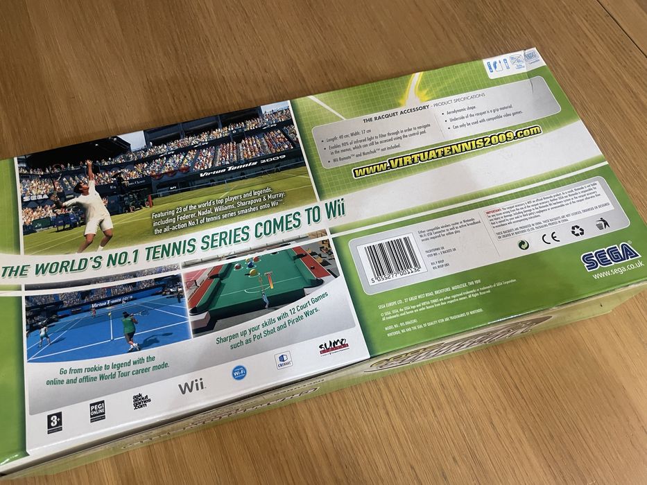 Jogo Virtua Tennis 2009 para Nintendo Wii