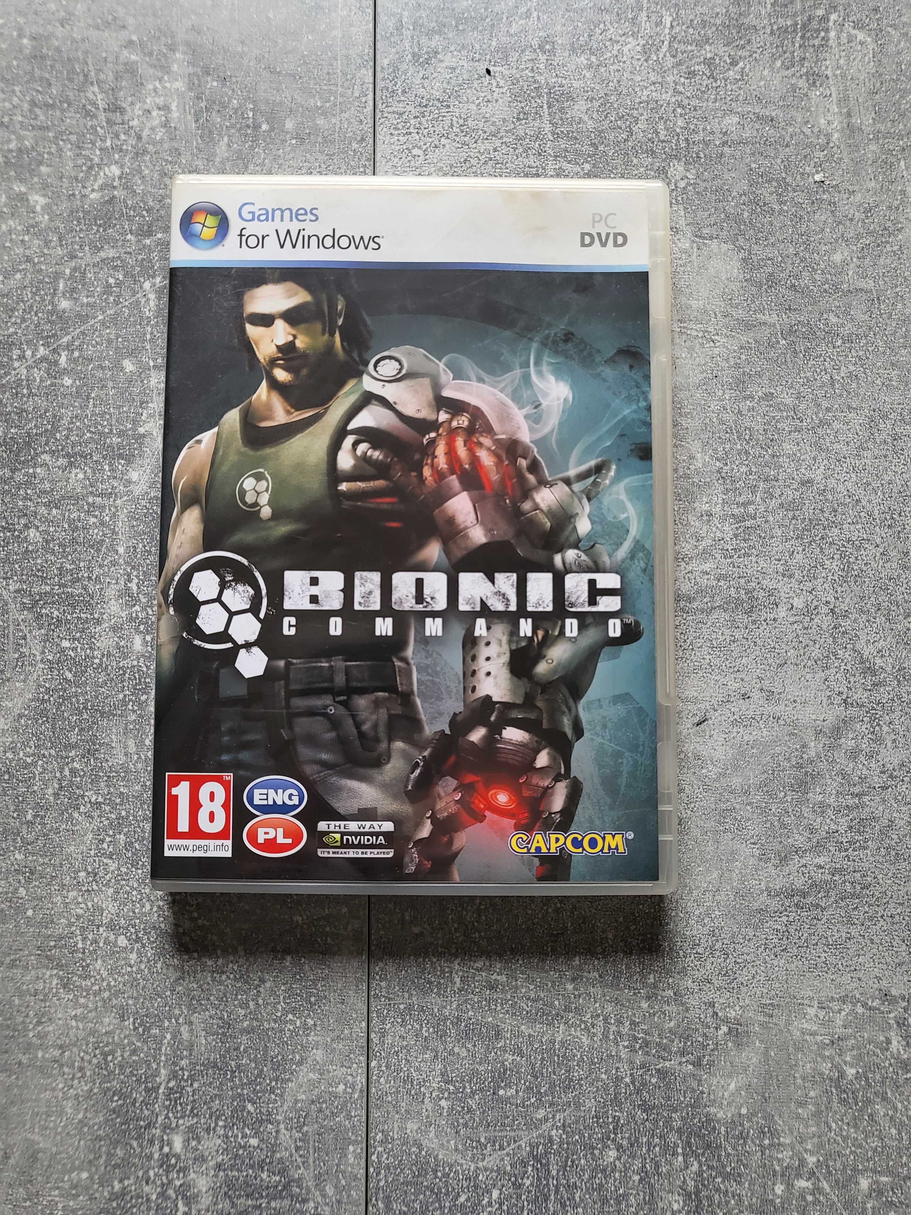 Gra Bionic Commando PC stan idealny bez rys