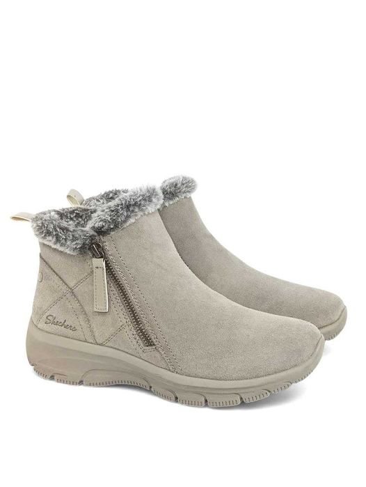 Кожаные женские ботинки Skechers Snowboots Easy Going Оригинал