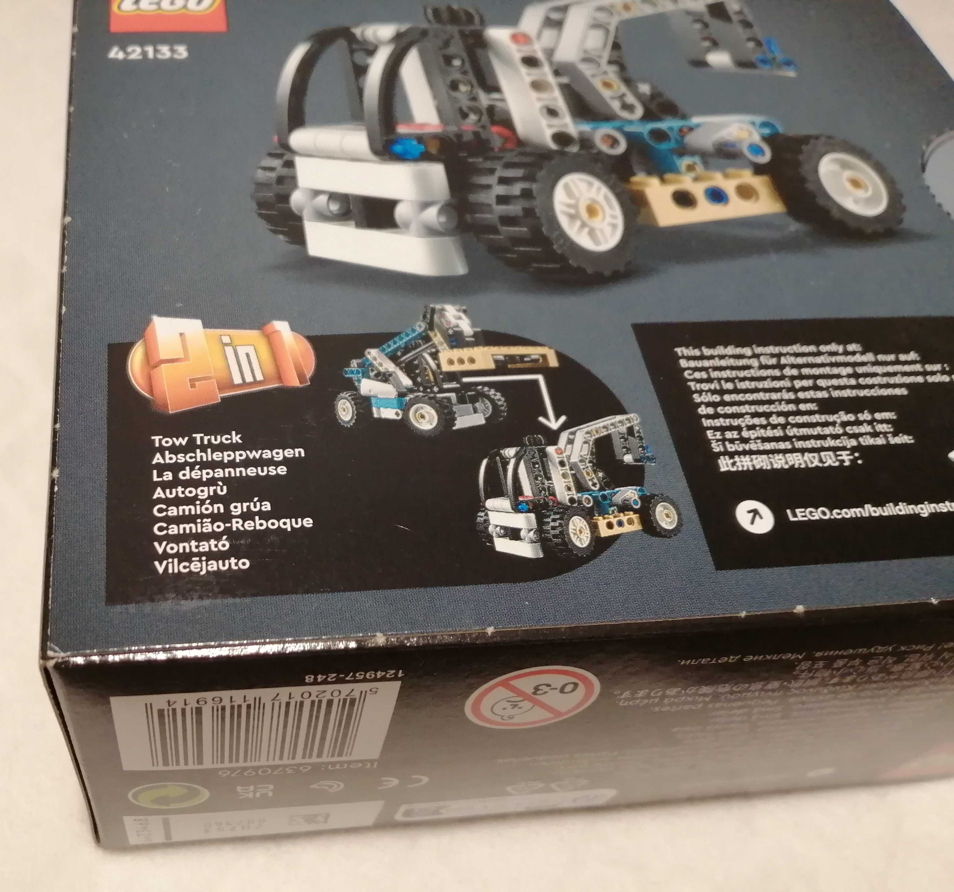 Klocki Lego Technic 42133, Ładowarka teleskopowa, 2w1 (Zabawka)