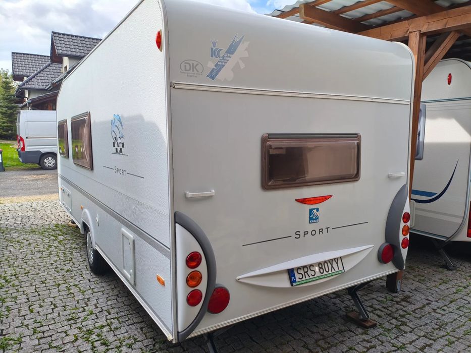 KNAUS  500 SPORT, DMC 1180 kg! Piętro, 7 osób! Przedsionek 3 m,Podłogówka,WC